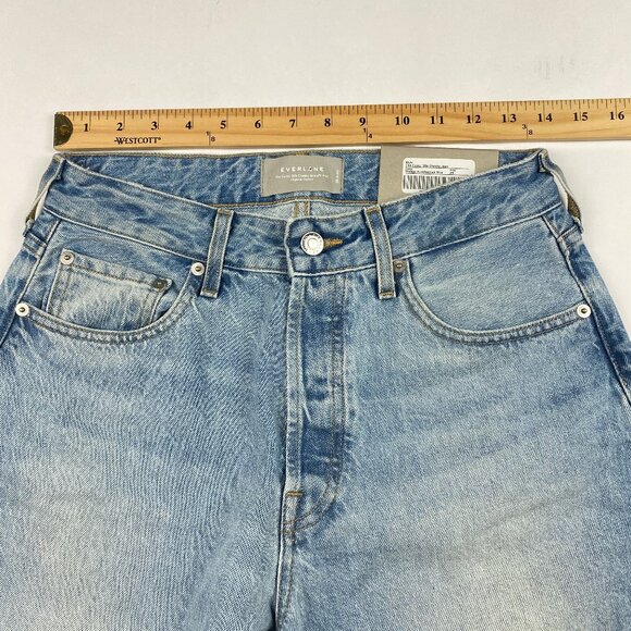 NWT Everlane Jeans Women's Size 29 The Curvy '90s Cheeky Blue - Picture 10 of 14